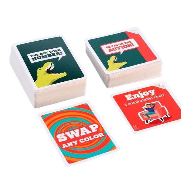 💜On a Scale of One to T-Rex Party Game by Exploding Kittens - Picture 6 of 7